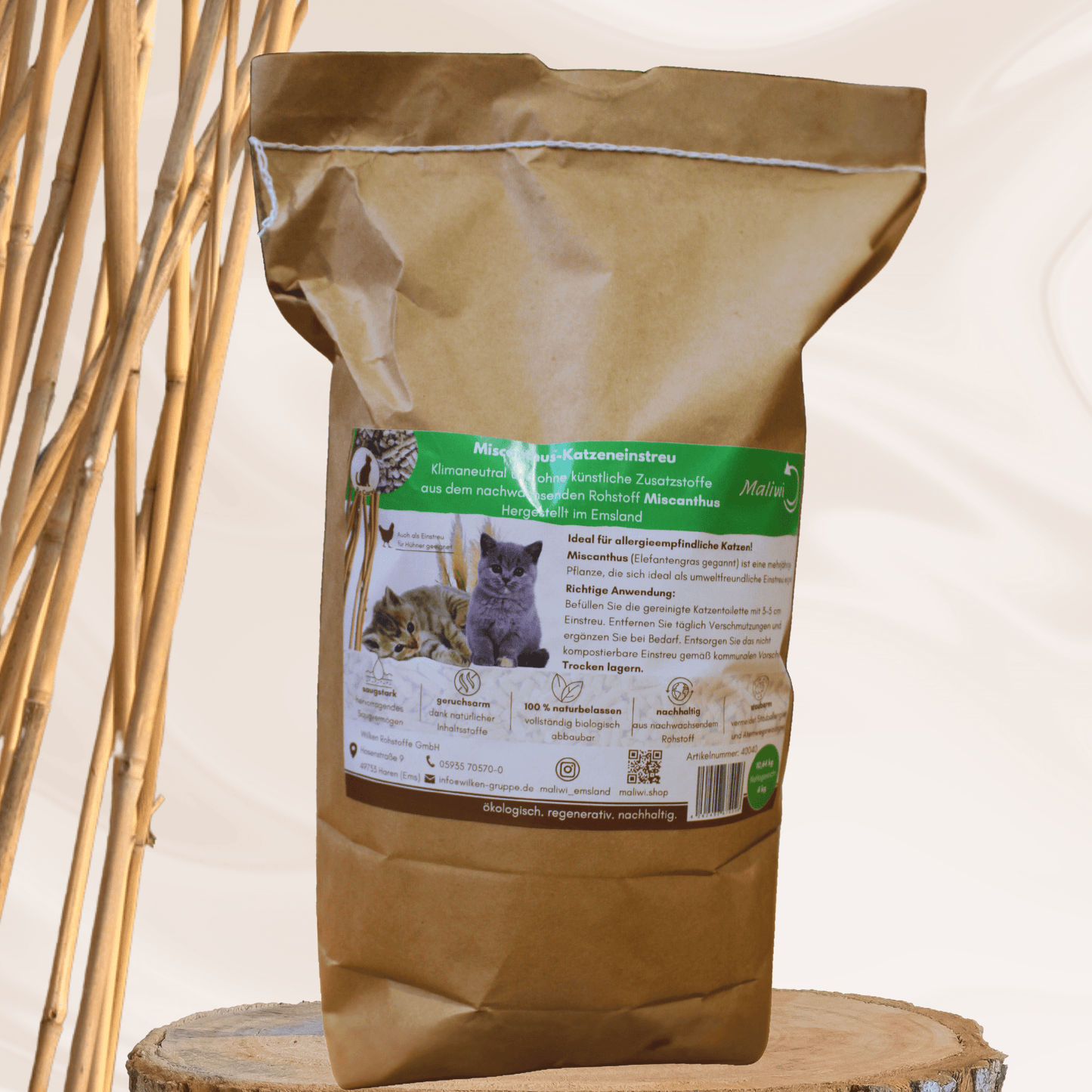 Pfotenpause - Katzeneinstreu - Maliwi Shop