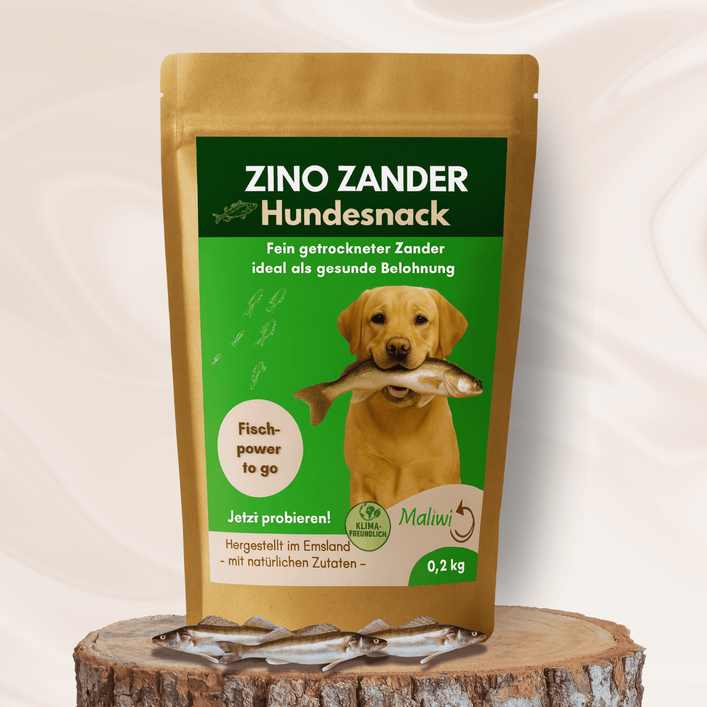 Zino Zander - der gesunde Fischsnack 0,2 kg - Maliwi Shop