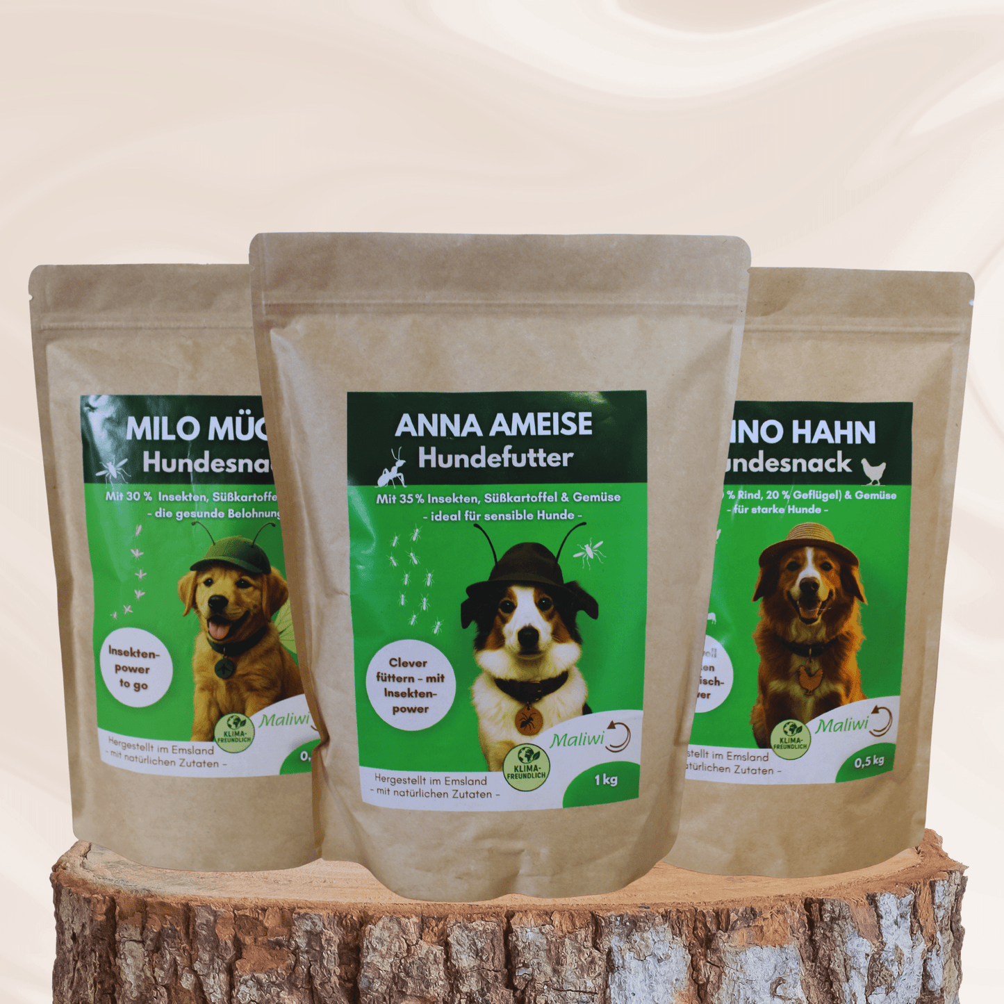 Starter - Set: 3 Proben + 1 Spielzeug - Maliwi Shop