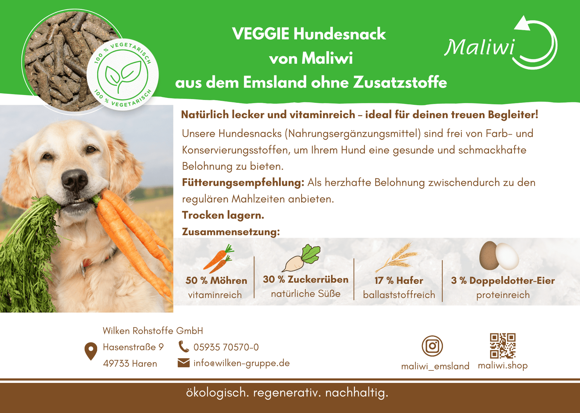 Veggie Columbus Möhren - Power - Maliwi Shop