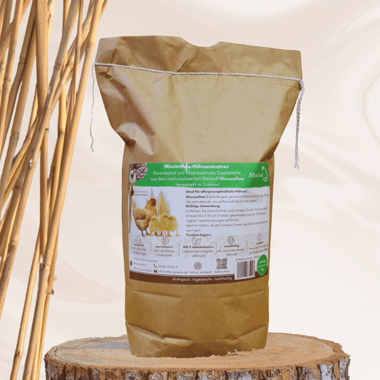 Natürliche Hühner Einstreu 15 kg – staubarm, saugstark, hygienisch & kompostierbar