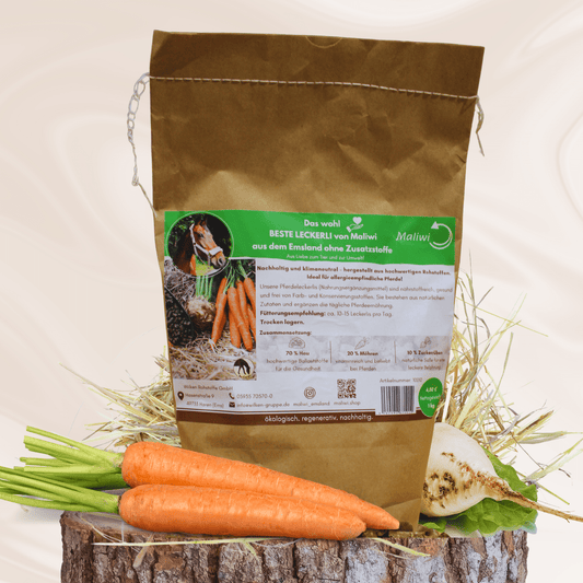 Pferdeleckerli Möhrchen – natürliche Belohnung ohne Zusatzstoffe für dein Pferd