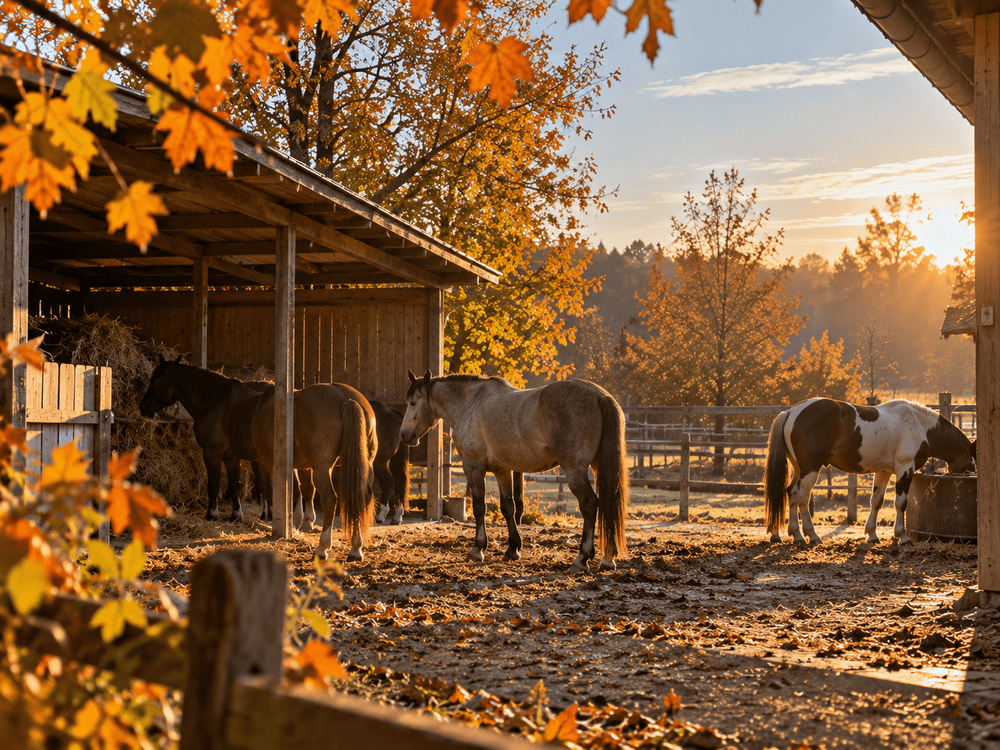 🍂 Wenn der Herbst in den Stall zieht: Welche Einstreu passt jetzt zu deinem Pferd? - Maliwi Shop