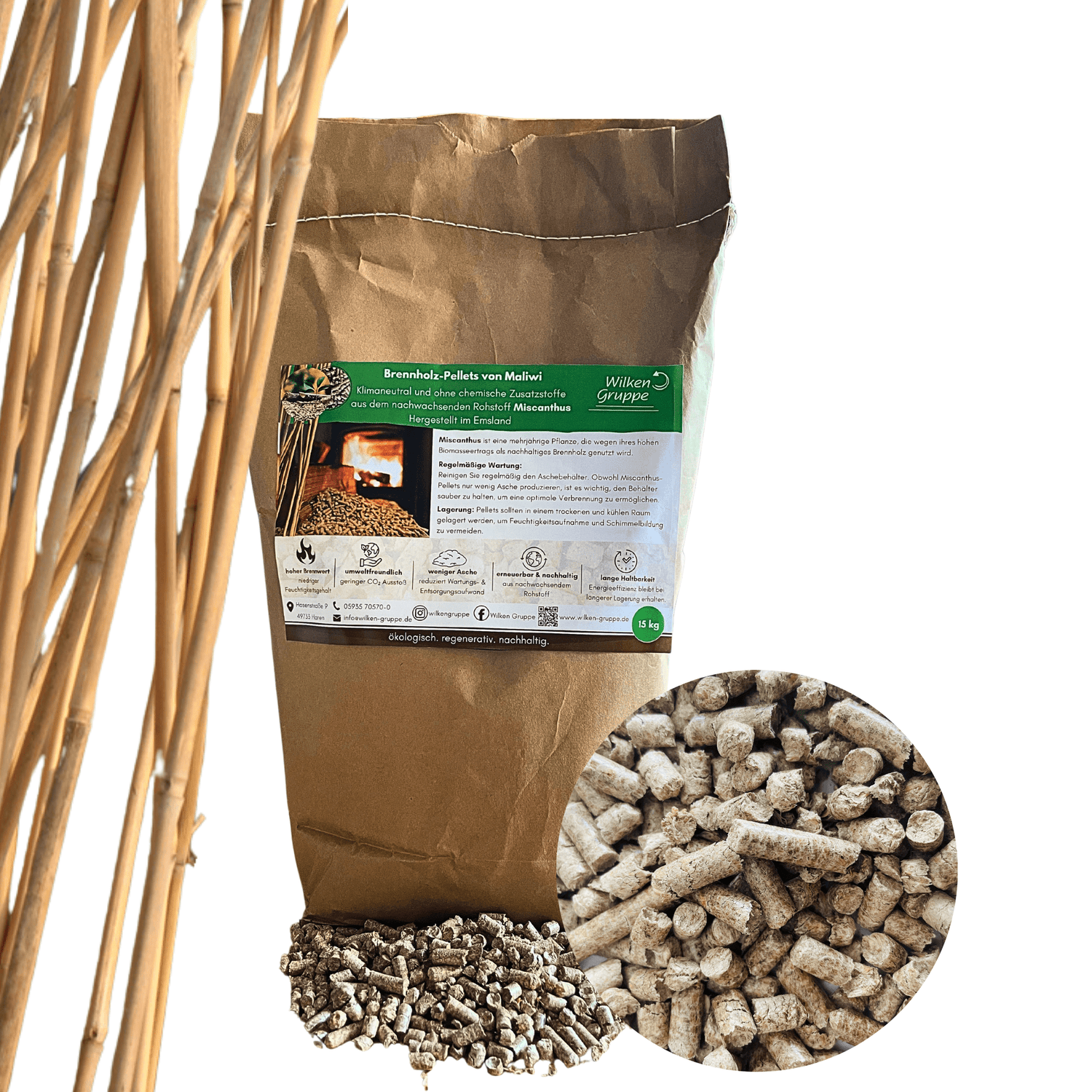 Brennpellets von Maliwi - Maliwi Shop