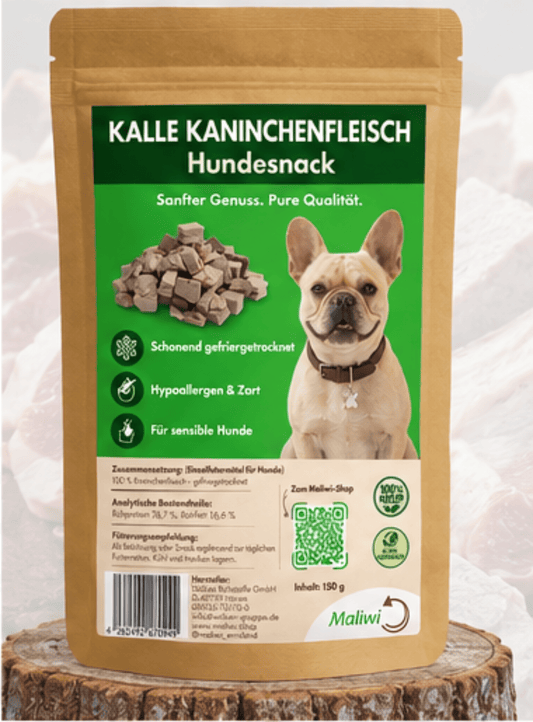 Kalle Kaninchenfleisch - Zart & Hypoallergen I Happen 150 g - Maliwi Shop
