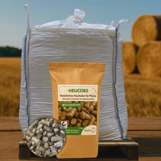 Heucobs für dein Pferd - 500 kg BigBag - Maliwi Shop