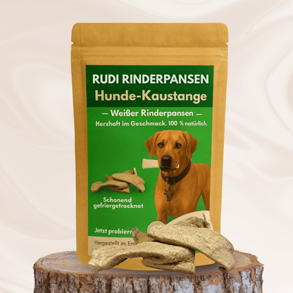 Rudi Rinderpansen - Weißer Rinderpansen 100 g - Maliwi Shop