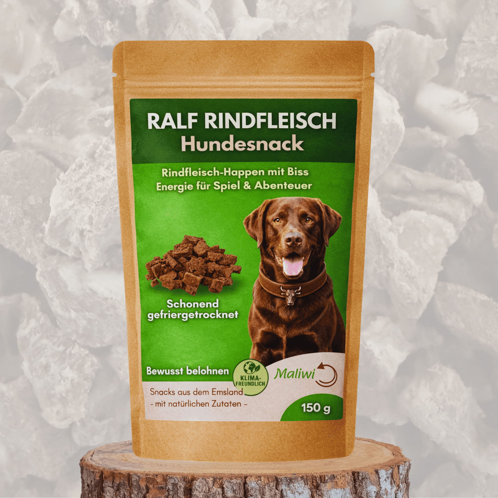 Ralf Rinderfleisch - Happen 150 g - Maliwi Shop