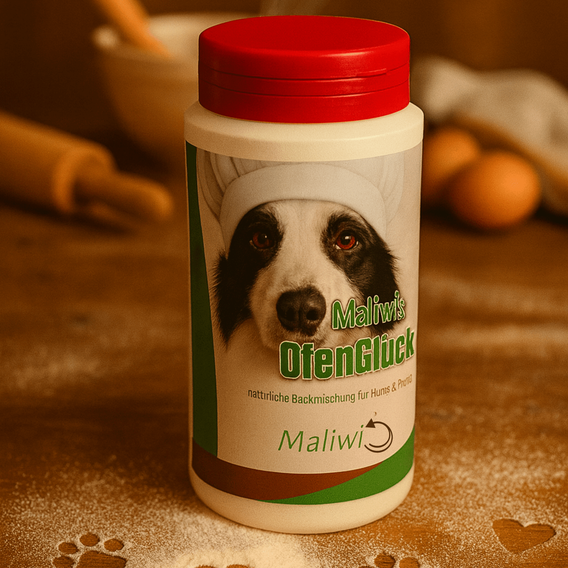 leckere Backmischung für deinen Liebling - gesunde Zutaten! Maliwi