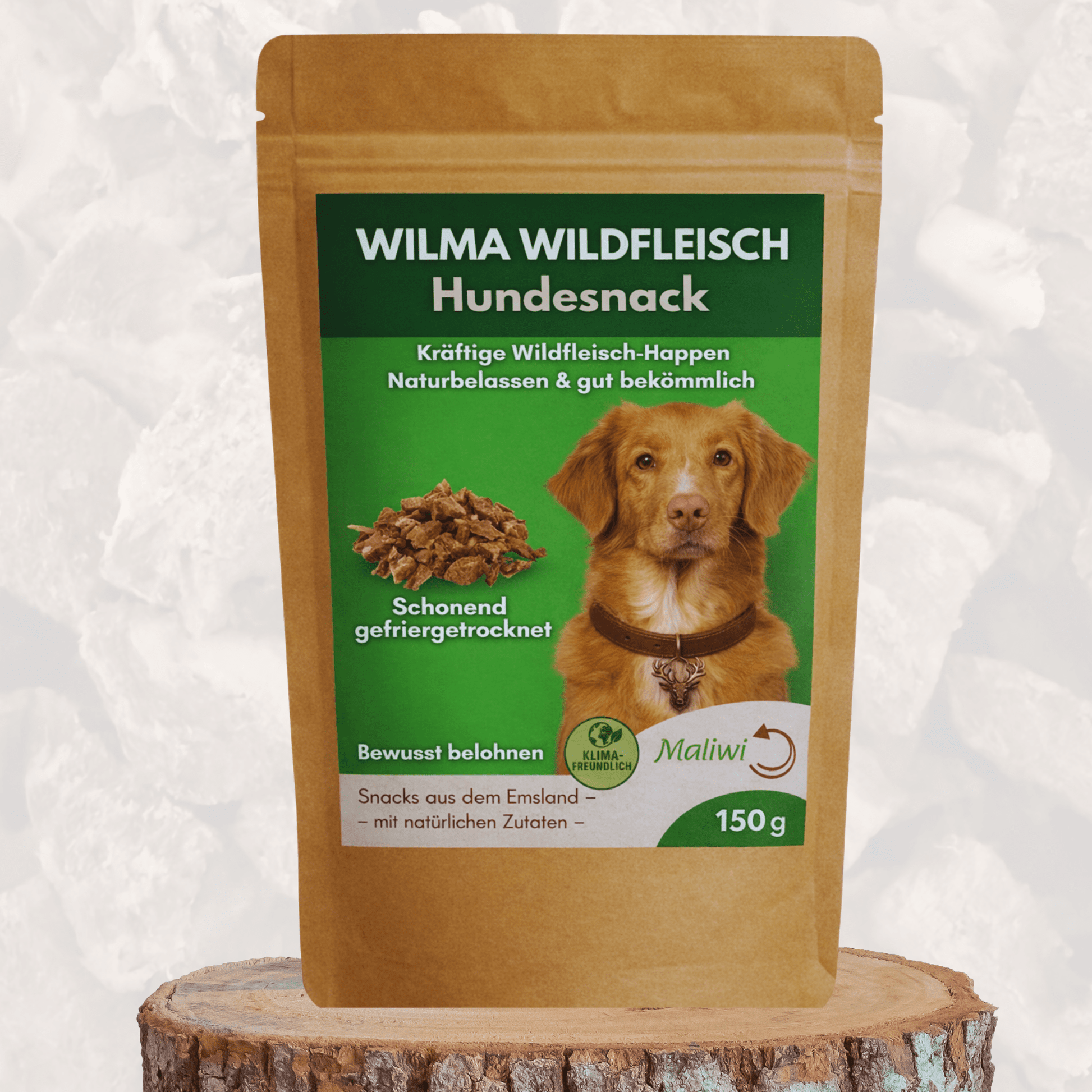Wilma Wildfleisch - Happen 150 g - Maliwi Shop