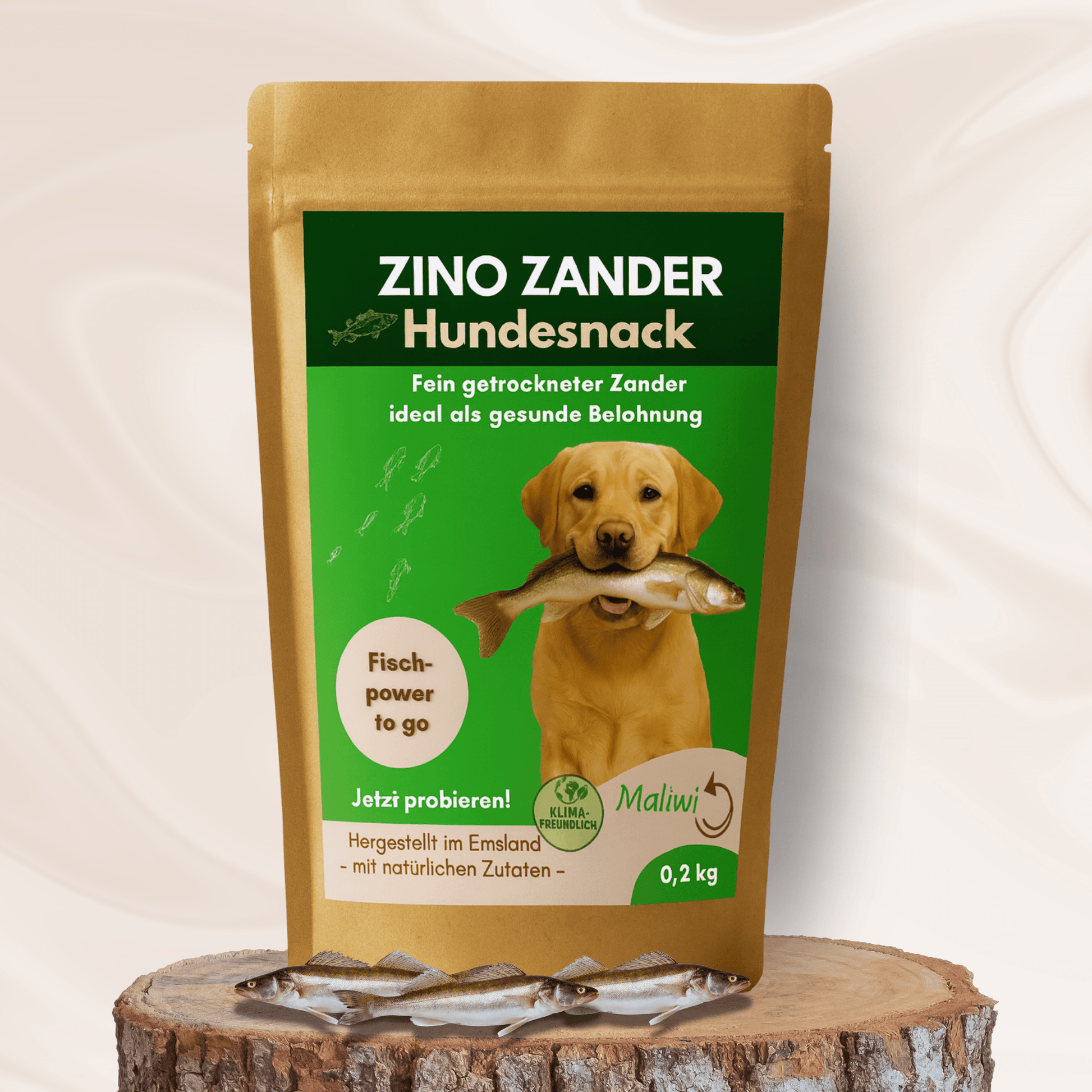 Zino Zander Fischsnack 200 g - Maliwi Shop
