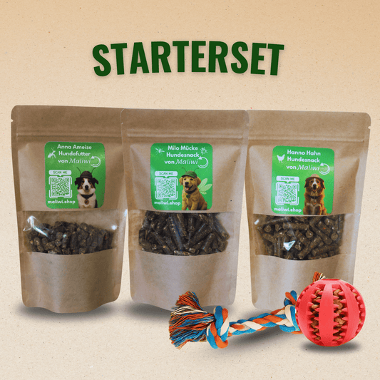 Starter - Set: 3 Proben + 1 Spielzeug - Maliwi Shop