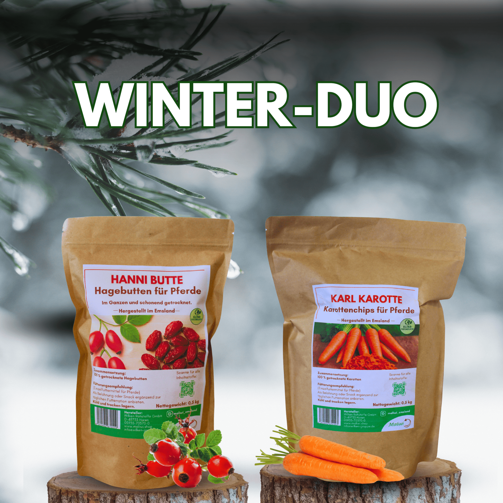 Winter - Duo: Karl Karotte & Hanni Butte - Maliwi Shop