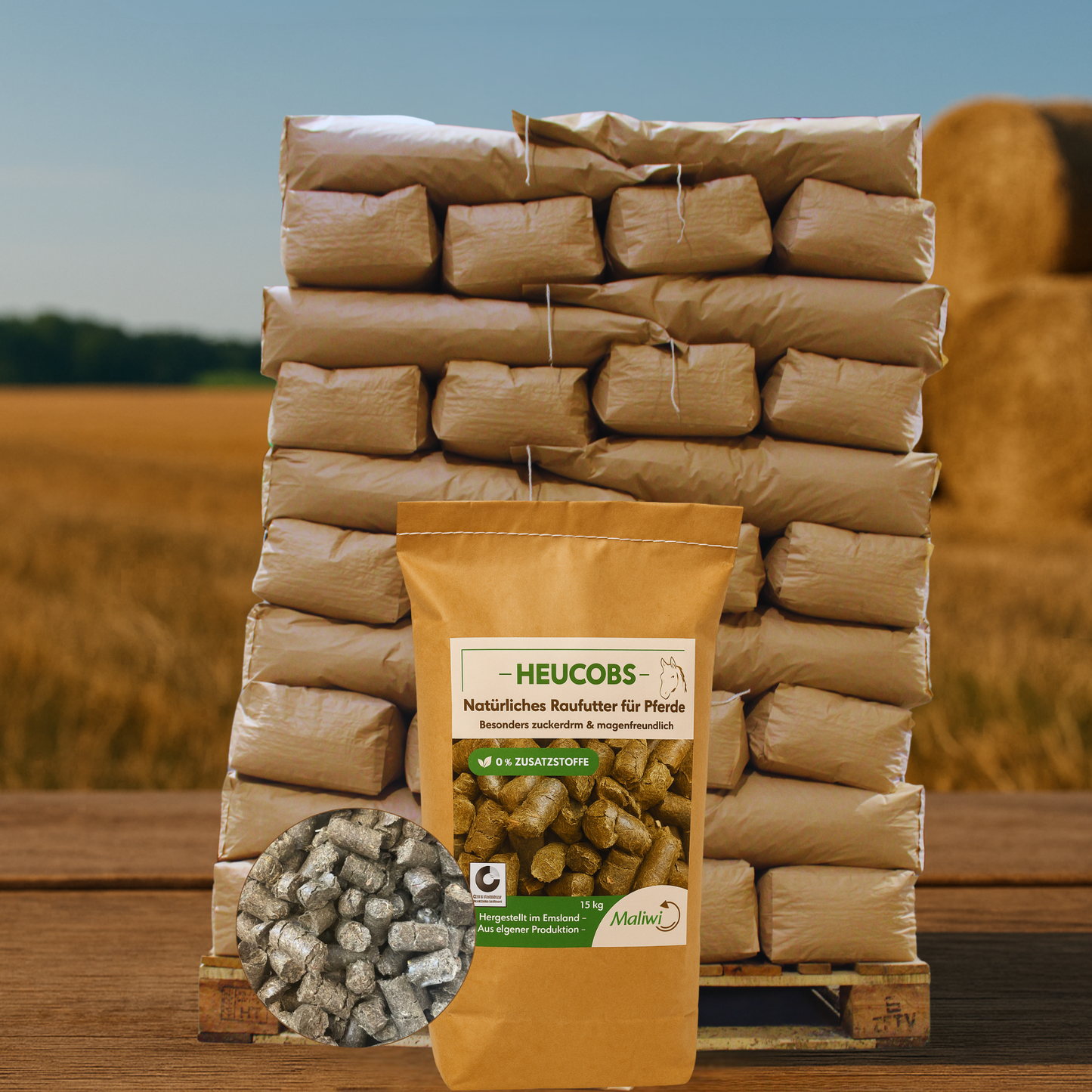 Heucobs für dein Pferd