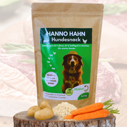 Hanno Hahn - Snack mit Geflügel & Rind 0,5 kg - Maliwi Shop