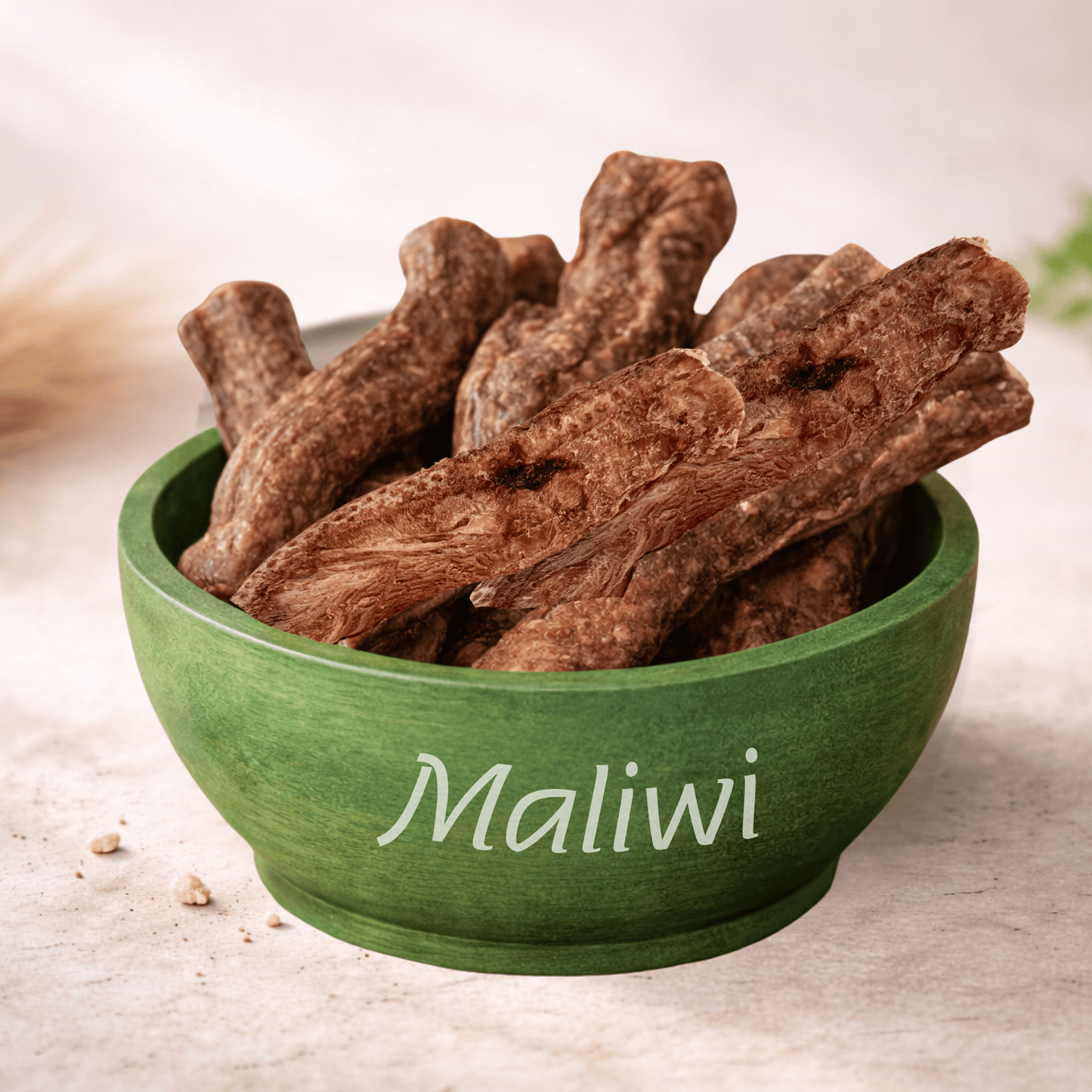 Ole Ochse - Zahnpflege & Kauspaß | Ochsenziemer Kaustange - Maliwi Shop