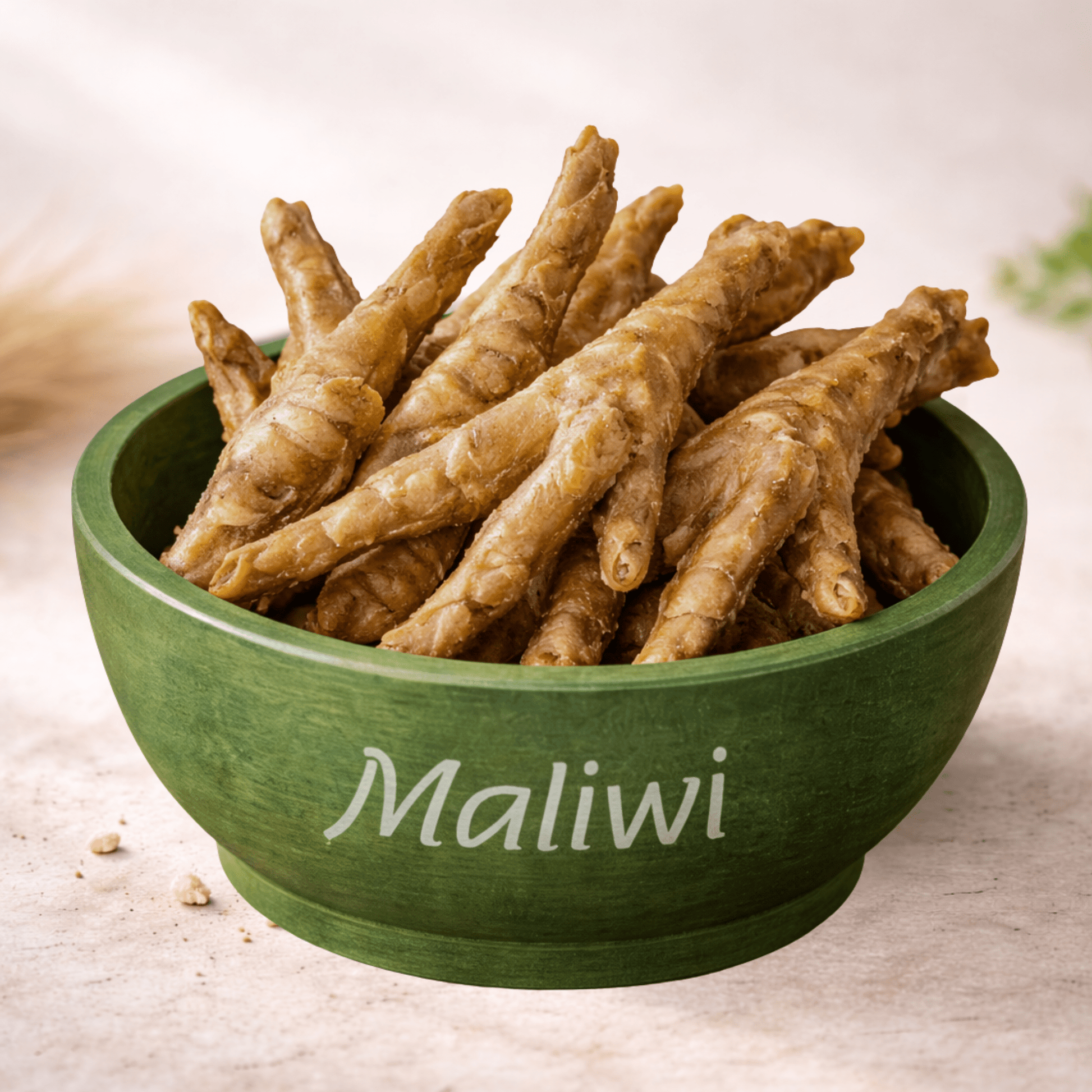Hans Hühnerfuss – Proteinreich & knusprig 10 Stk. - Maliwi Shop