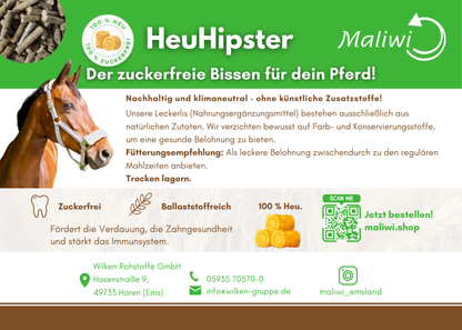 HeuHipster für dein Pferd - 1 kg