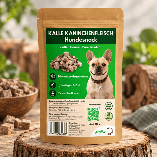 Kalle Kaninchenfleisch - Zart & Hypoallergen I Happen 150 g - Maliwi Shop