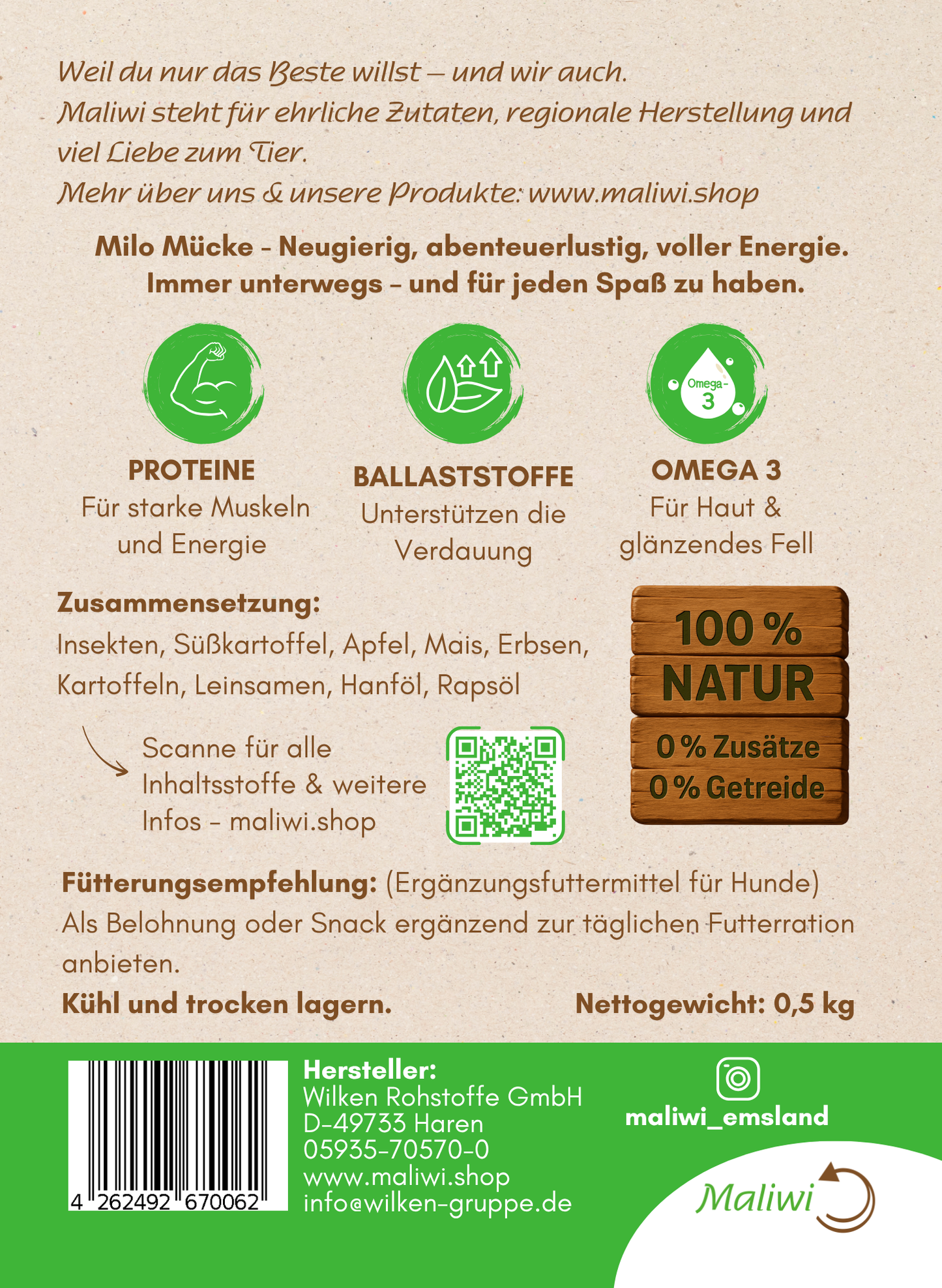 Starter-Set: 3 Proben + 1 Spielzeug