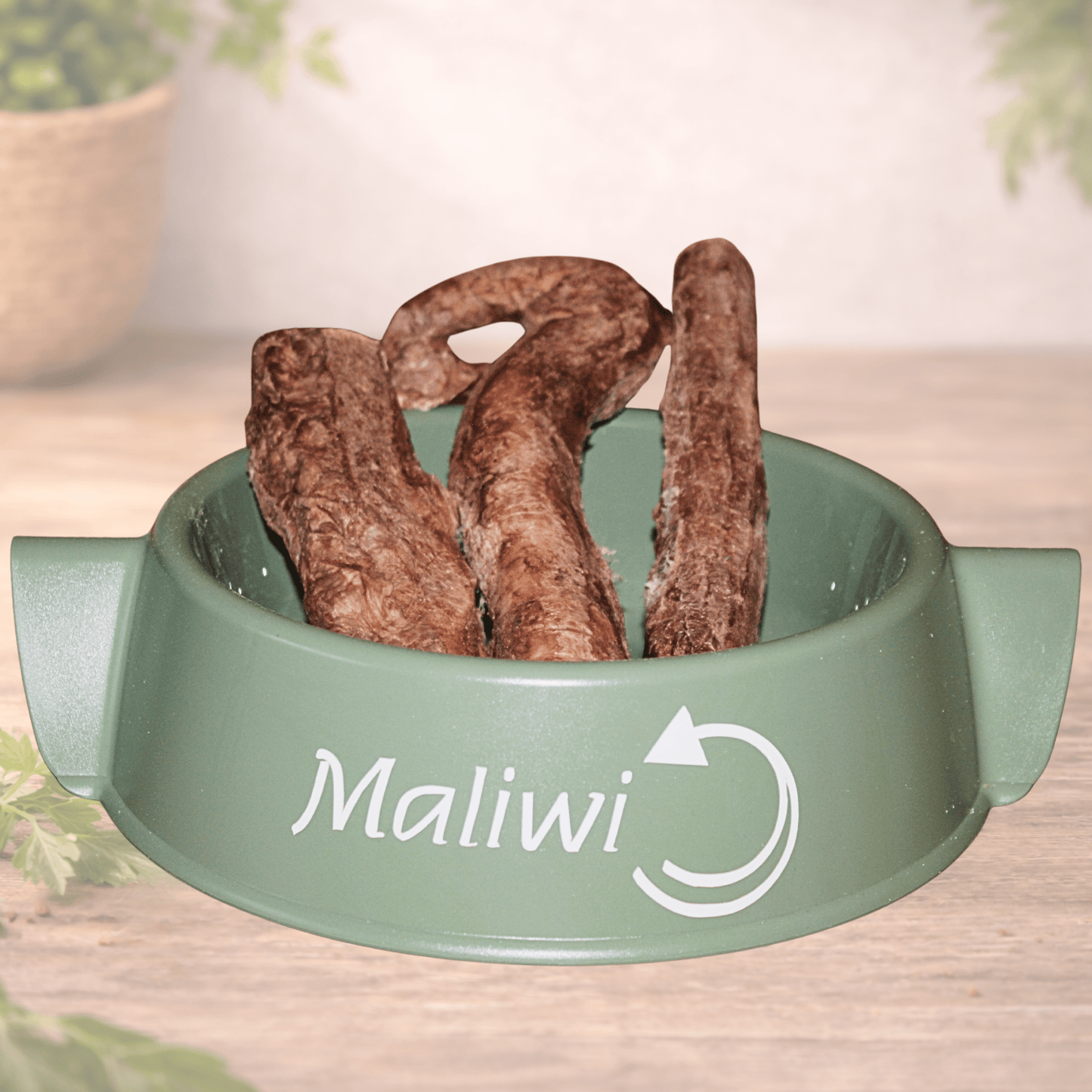 Ole Ochse - Zahnpflege & Kauspaß | Ochsenziemer Kaustange - Maliwi Shop