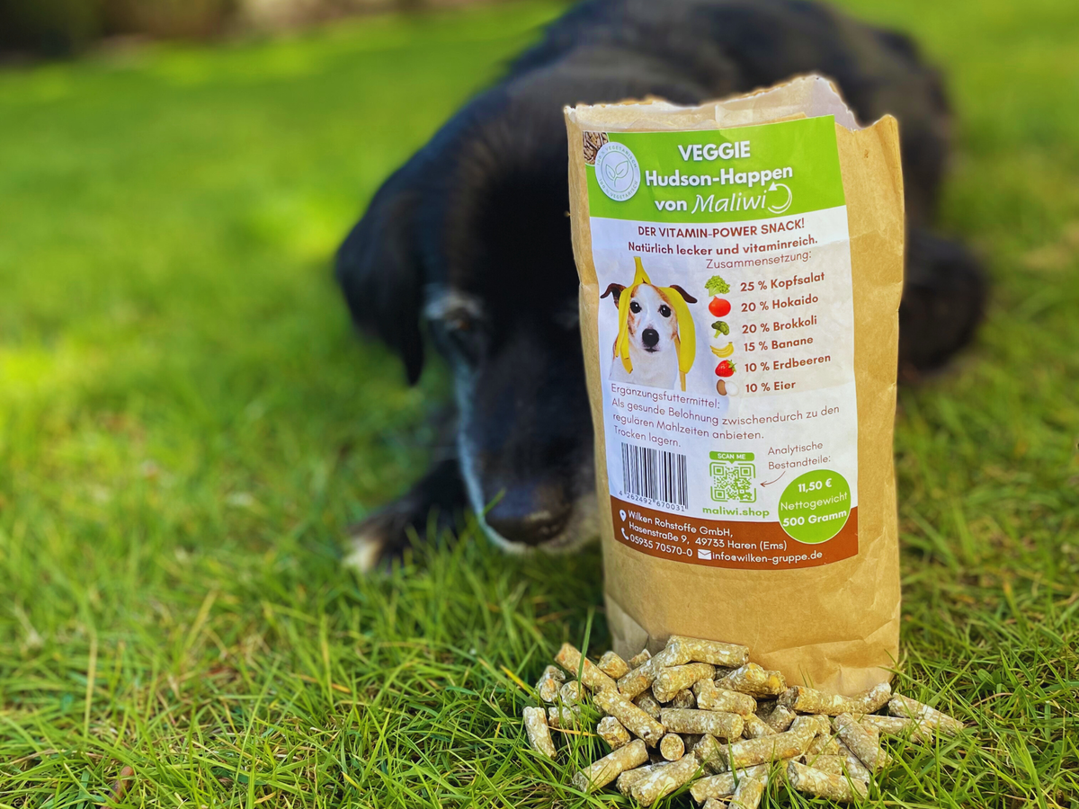Herbst-Angebot für deinen Hund - Hudson Happen 500 g & Ralf Rindfleisch 150 g - Maliwi Shop