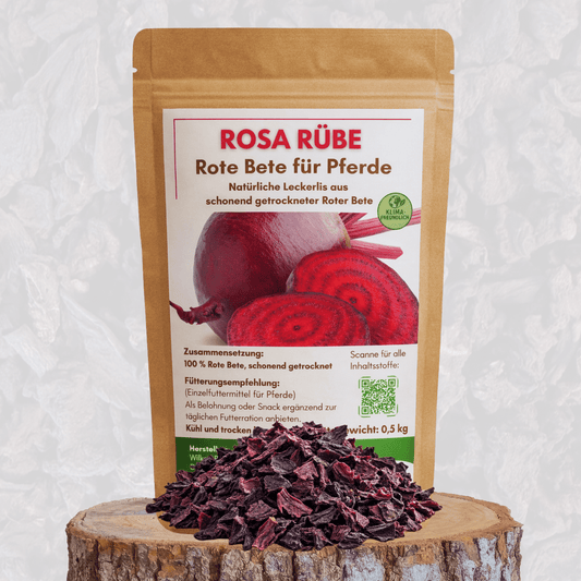 Rosa Rübe – Verdauung & Vitalität | Snack & Beifutter 0,5 kg - Maliwi Shop