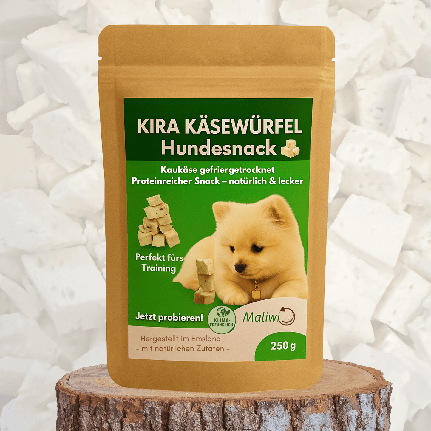 Kira Käsewürfel 250 g - Maliwi Shop